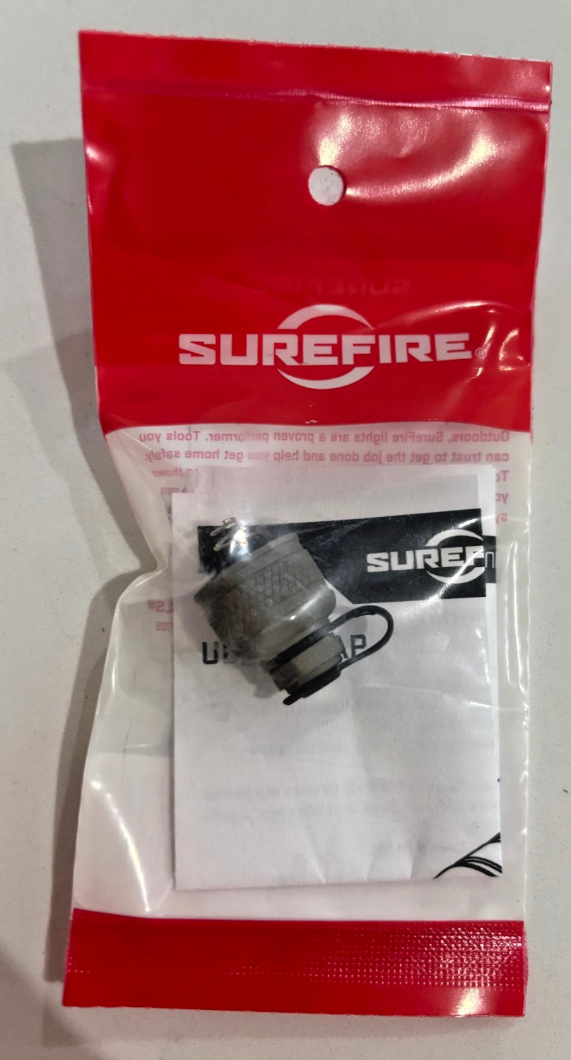Surefire UE-TN Tan Replacement Rear Cap/Tail Cap for M300 M600 Scout Lights
