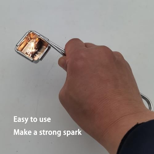 Single Flint Torch Striker, Single Flint Lighter Single Striker and 20 Flints