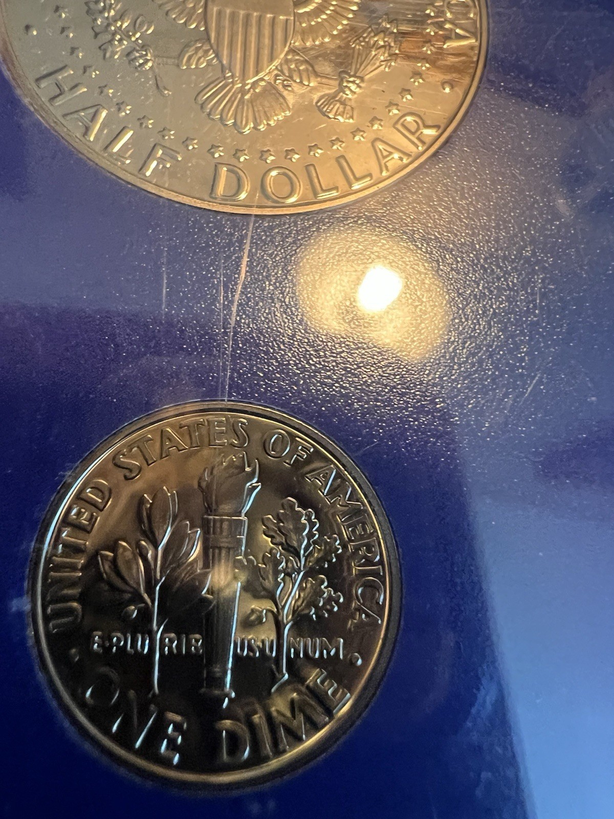 2002 United States Mint Proof Partial Set, No Original Govt Packaging and COA