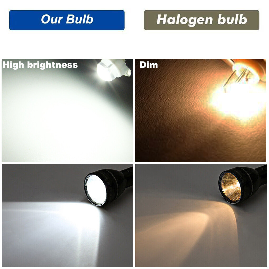 2x 18v VOLT Flashlight Replace LED Bulbs For Makita ML700 ML902 ML140 DML-185