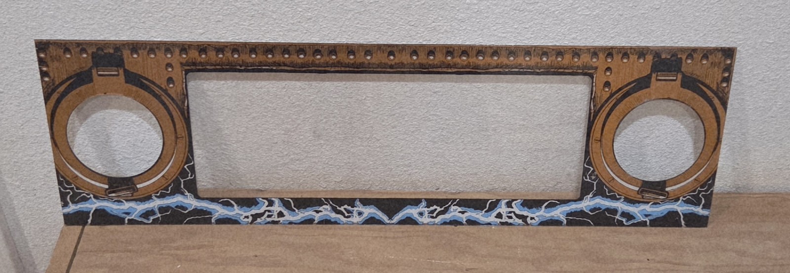 SEGA FRANKENSTEIN PINBALL SPEAKER PANEL GRILL PLASTIC ORIGINAL