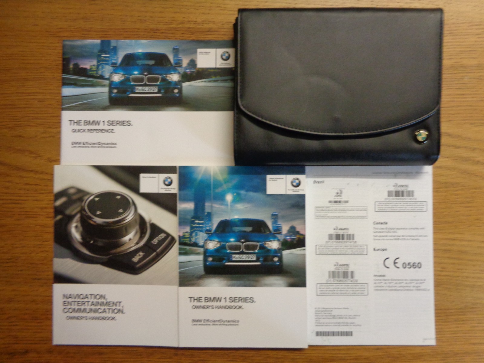 BMW 1 Series Owners Handbook Manual and Pack 11-15
