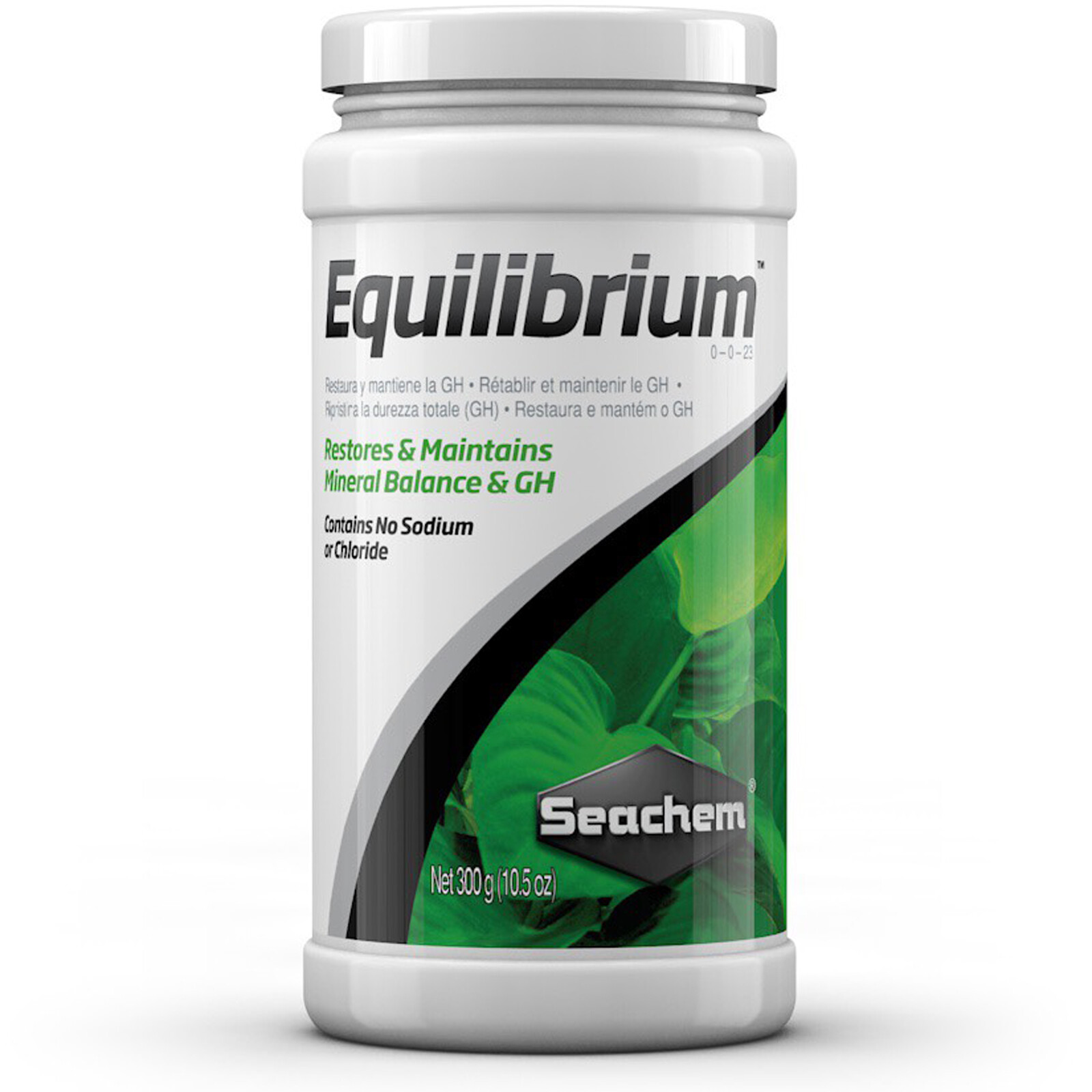 Seachem Equilibrium 300 grams Restores and Maintains Mineral Balance and GH