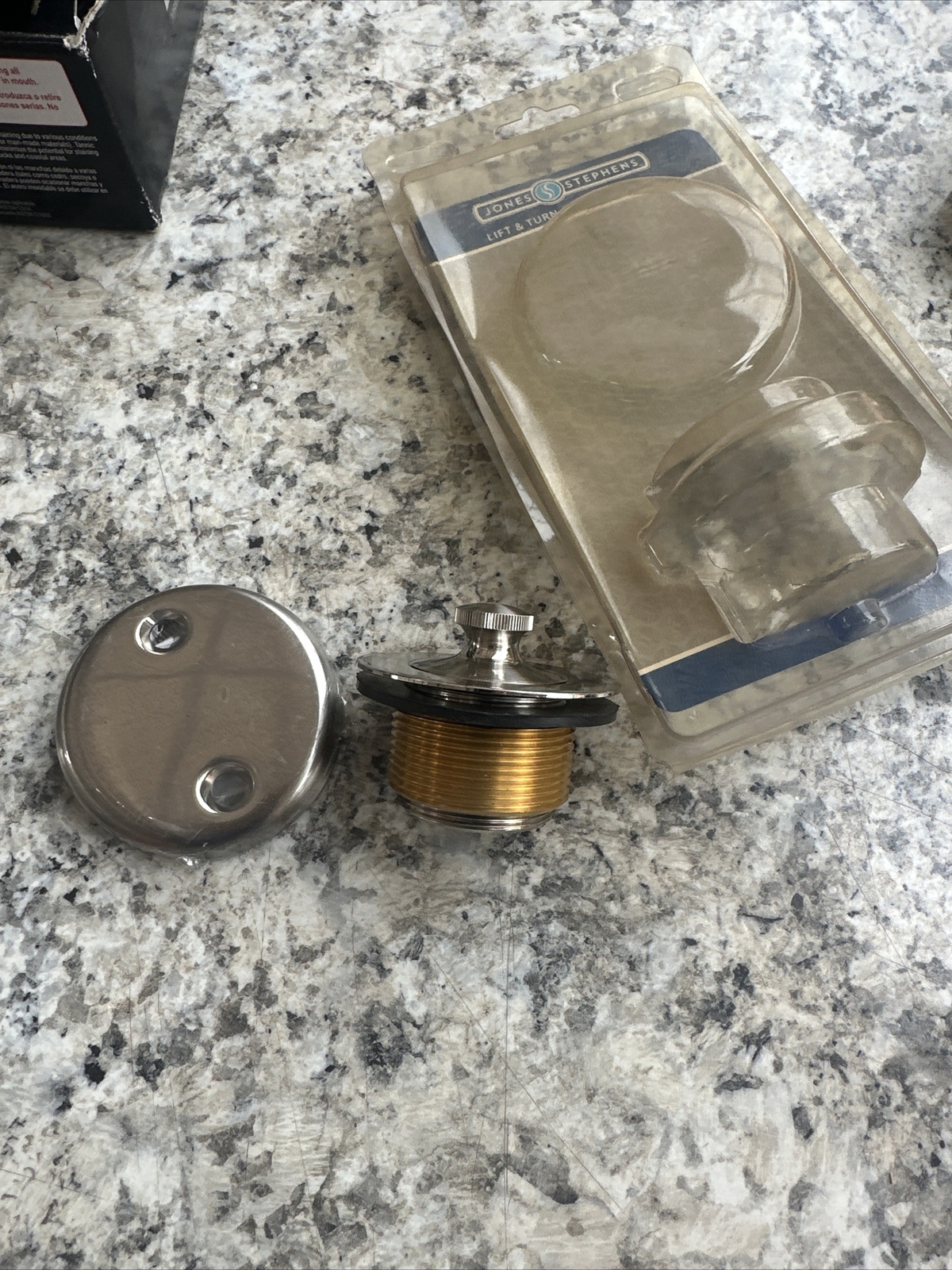 JONES STEPHENS B5155BN Lift/Turn Bath Waste Conversion Kit 2 Hole BN