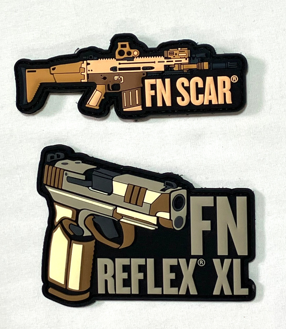 FN MORALE GUN PATCH: SCAR OR REFLEX XL OR PATCH SET 2025 ATLANTA GA NRA GUN SHOW