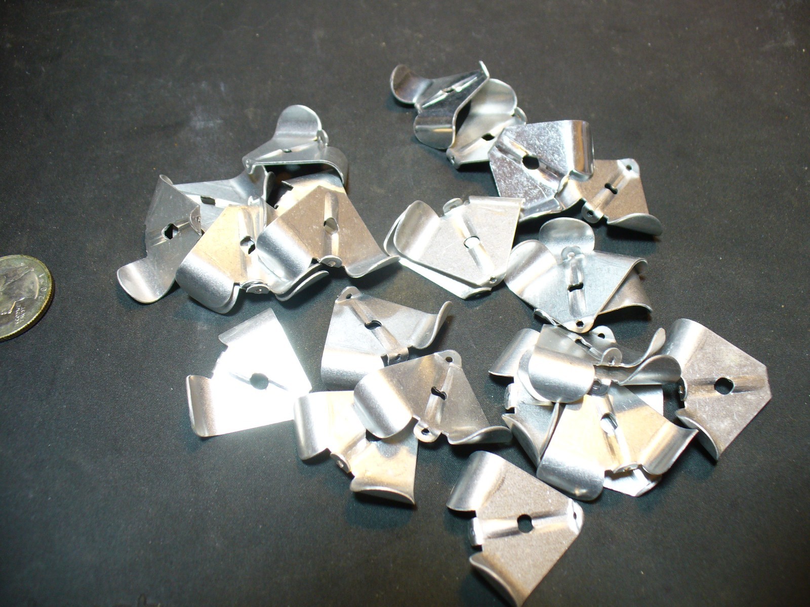50 BUZZ BAIT BLADES  SILVER  SMALL SIZE  BLADES