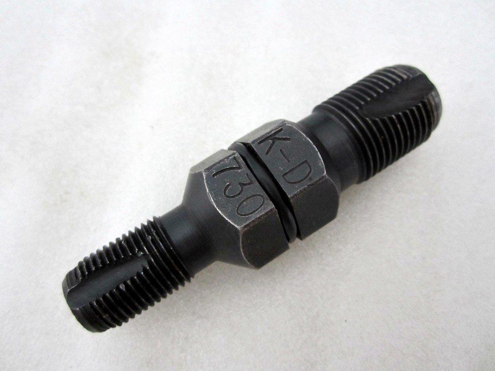 K-D Tools 14mm 18mm Spark Plug Opening Thread Chaser No. 730 USA