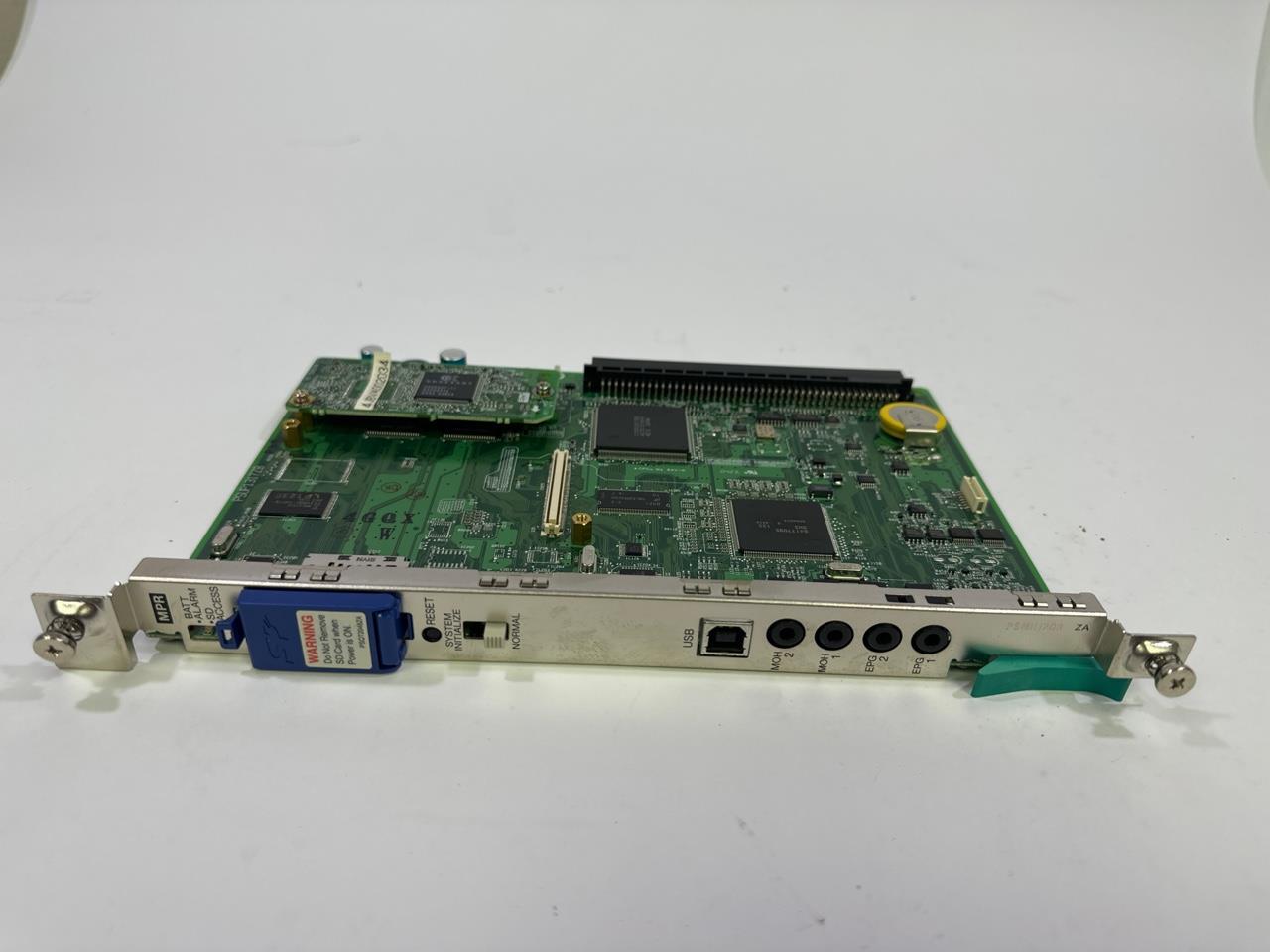 Panasonic MPR Main Processor 32MB CARD PSUP1317ZB w KX-TDA0196 Remote Card