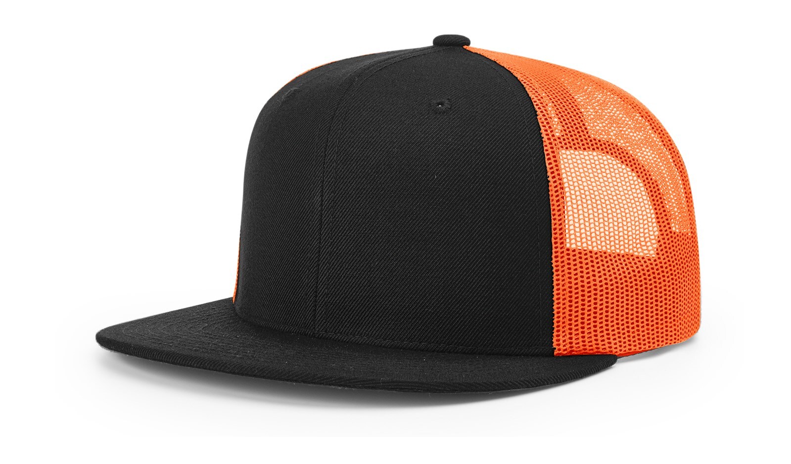 Richardson 511 Flatbill Trucker Cap Wool Blend Adjustable Snapback OSFM Hi-Pro