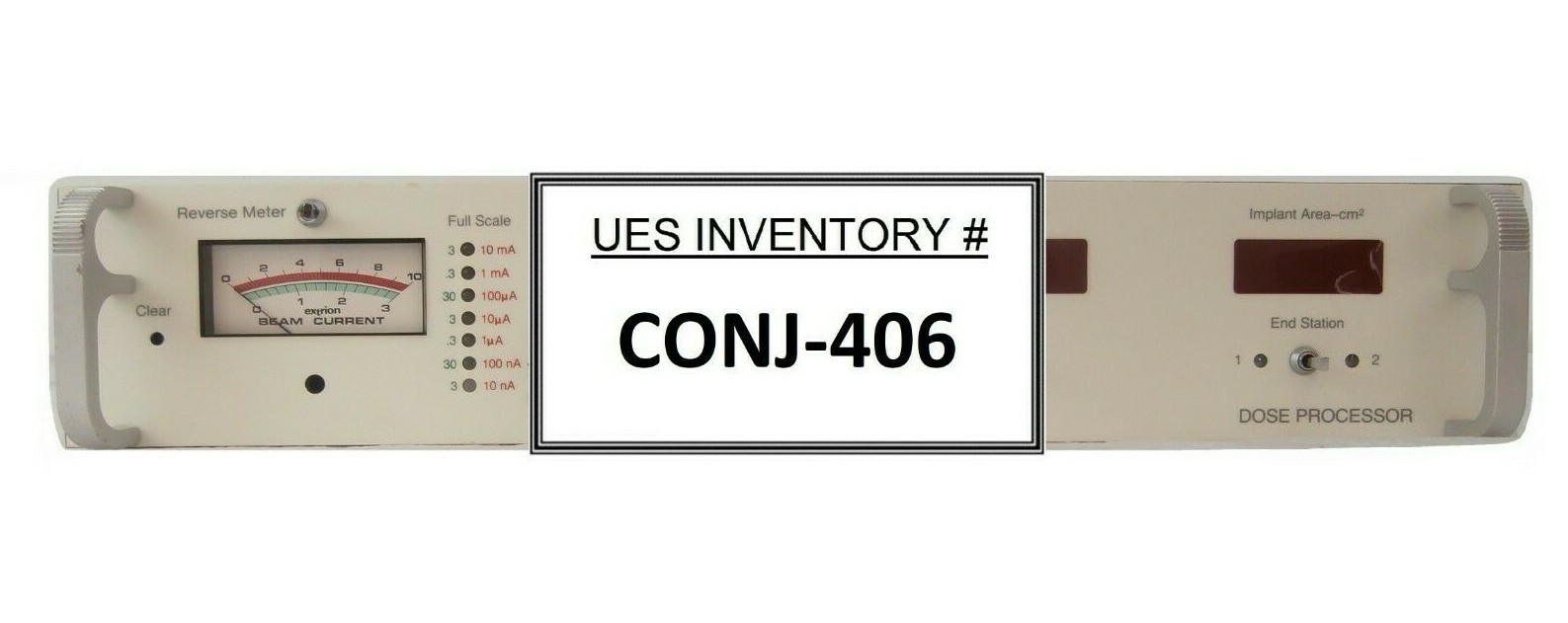 Varian 108578001 Dose Processor VSEA Ion Implanter 350D Bent Panel Refurbished