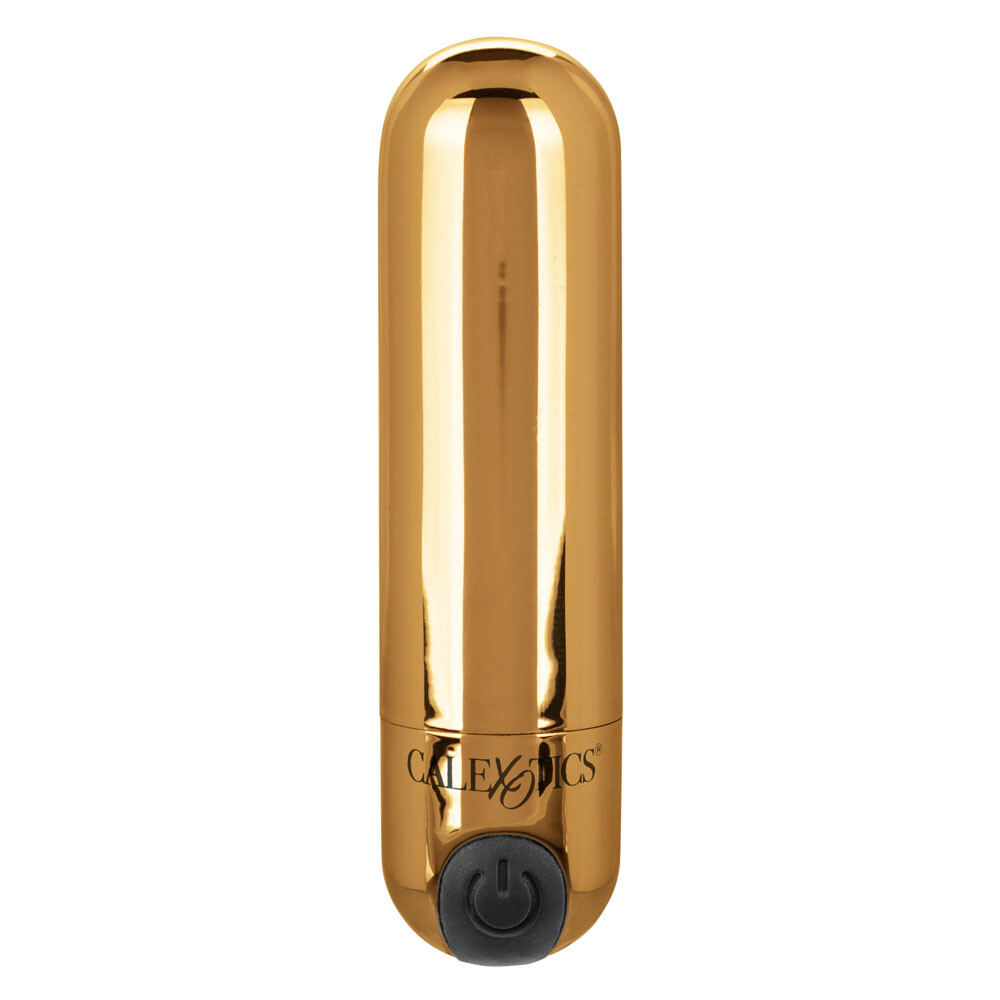 CalExotics Hideaway Bullet Rechargeable Vibrator Vibe Gold
