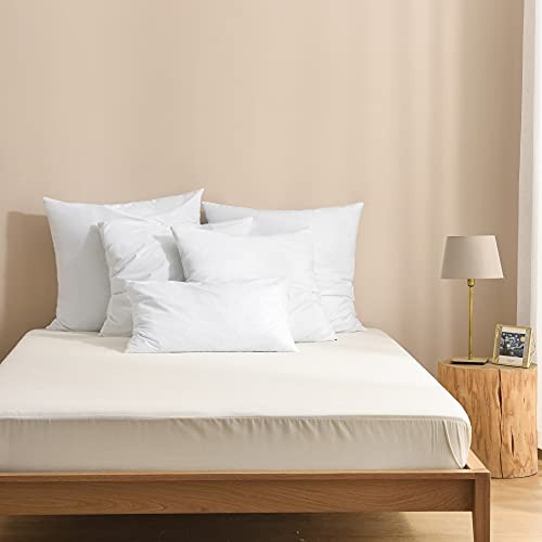 14x24 Pillow Inserts-Shredded Memory Foam Fill-High 2 Count (Pack of 1) indoor