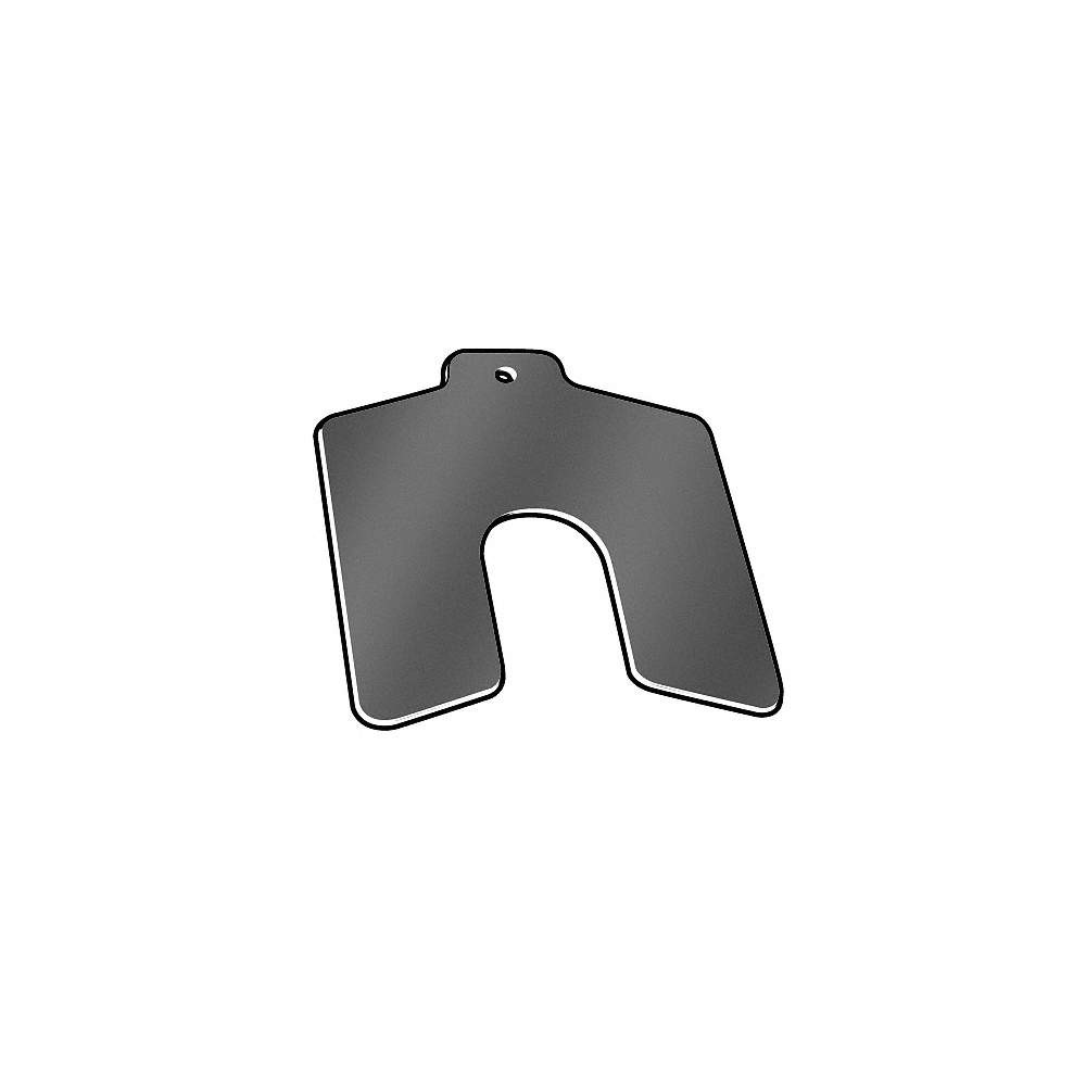 PRECISION BRAND 42101 Slotted Shim,Tab,AA,0.0010 In,PK20 5GB91