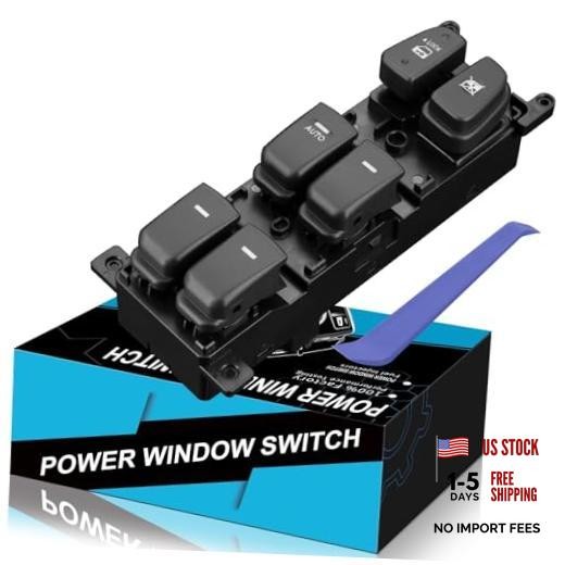 Upgraded Window Switch Driver Side for Hyundai Sonata 2009 2010 Power Master