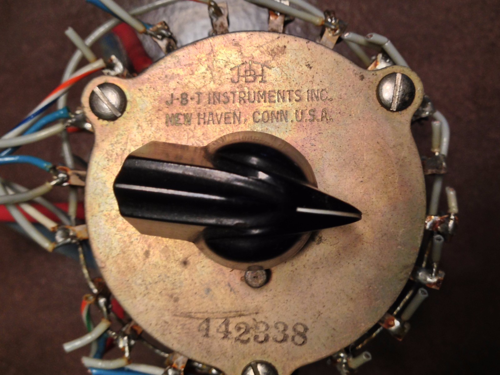 JBT Instruments Rotary Switch Model MS-20