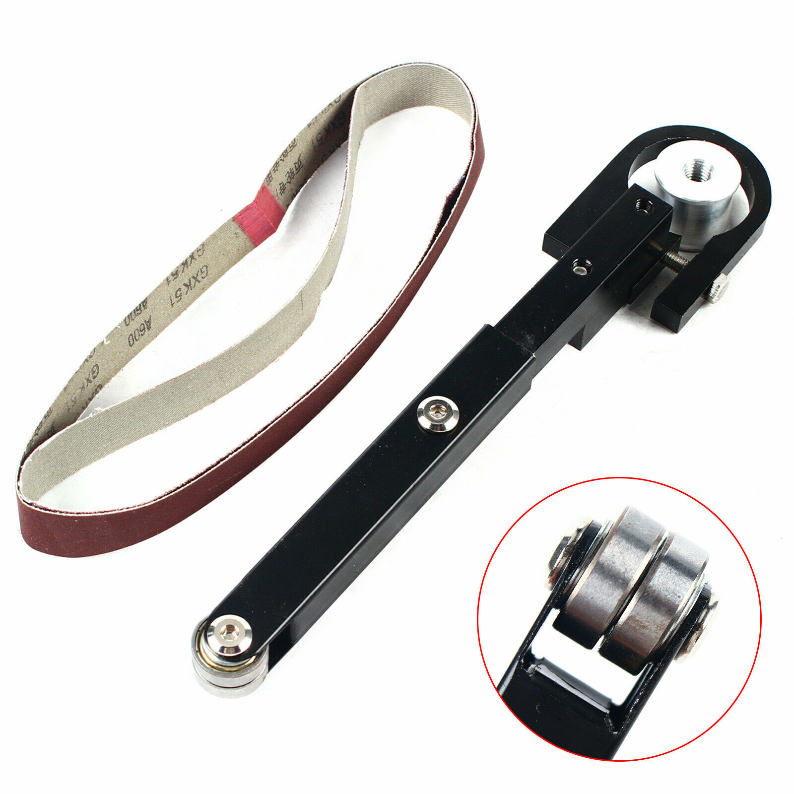 Multifunction Sanding Tool Attachment Bandfile Angle Grinder Bracket kit