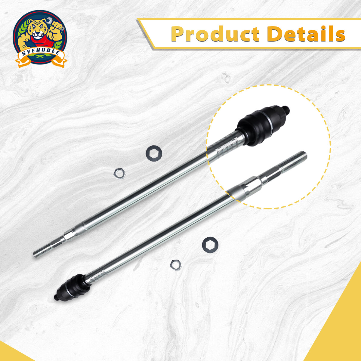Control Arm Ball Joint Tie Rod Sway Bar Suspension Kit 12p for 02-06 Honda CR-V