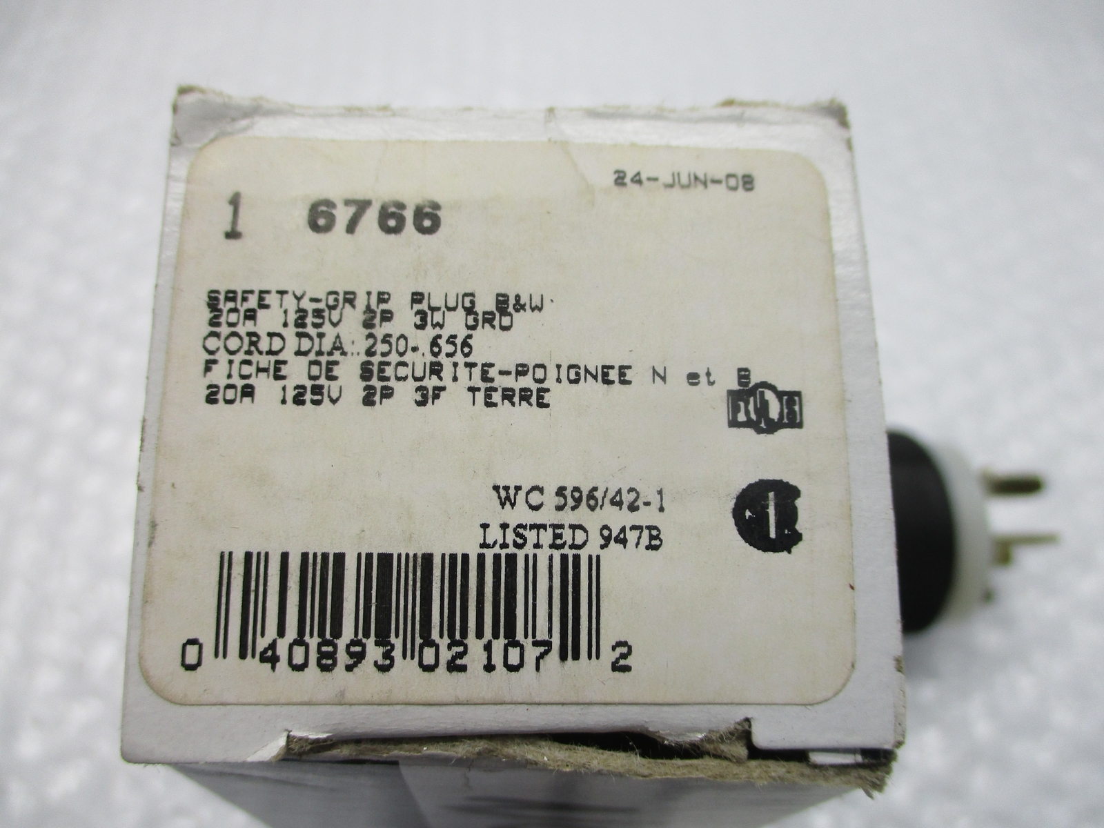 COOPER 6766 PLUG NSMP