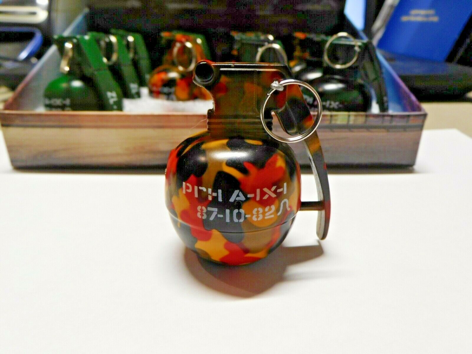 Novelty Grenade Shape Butane Lighter With Realistic Sound Effects