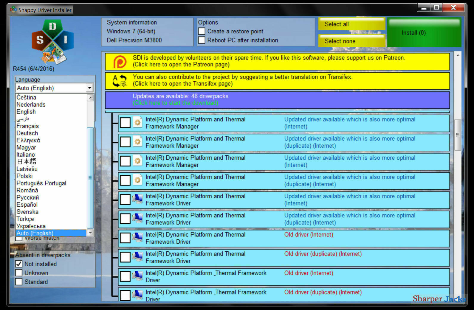 NEW & Fast Ship! Snappy Driver Installer Automatic Driver Installation & Update