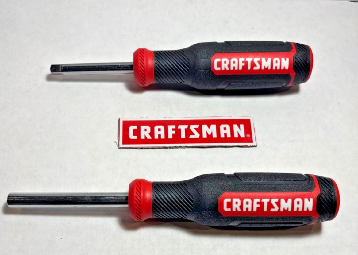 Craftsman 1/4 Drive bit Screwdriver driver and 1/4 Drive Socket Nut Driver