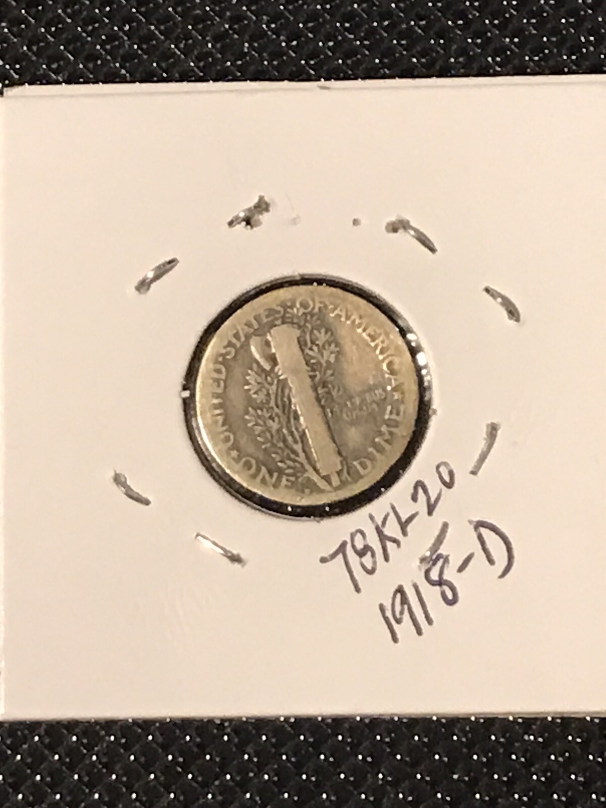 1918-D Mercury Dime