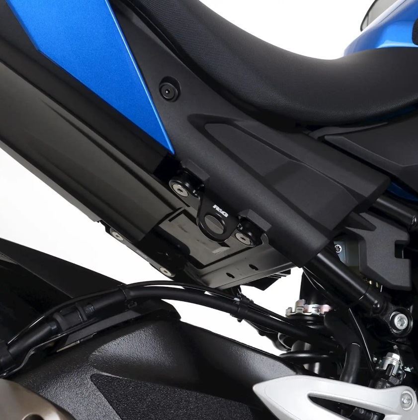 R&G Tie-Down Hooks Black (Pair) Suzuki GSX-S 1000 2015 - 2024