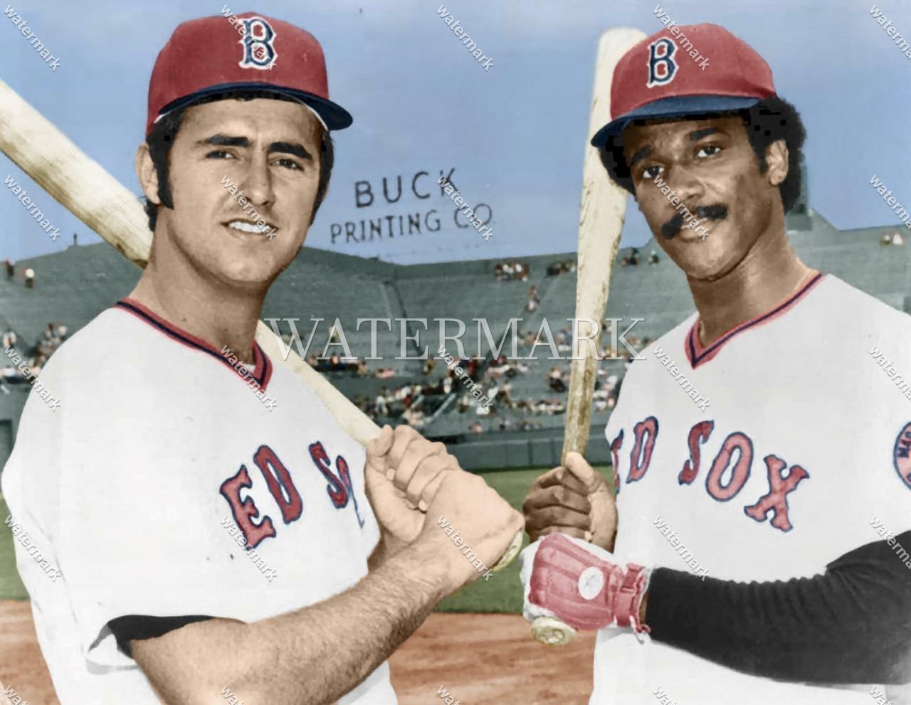DW15 Fred Lynn - Jim Rice Boston Red Sox 8x10 11x14 16x20 Colorized Photo