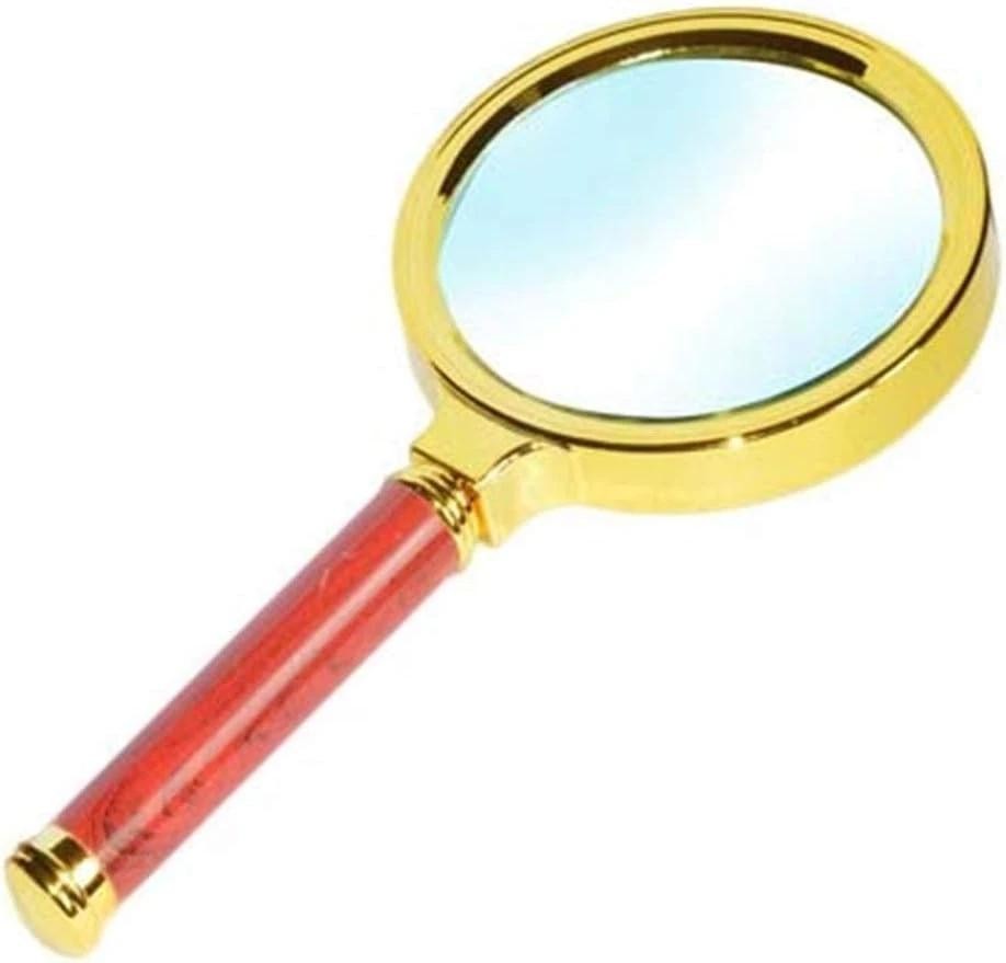 20x Hd Handheld Magnifying Glass for Children and Elderly Students Reading