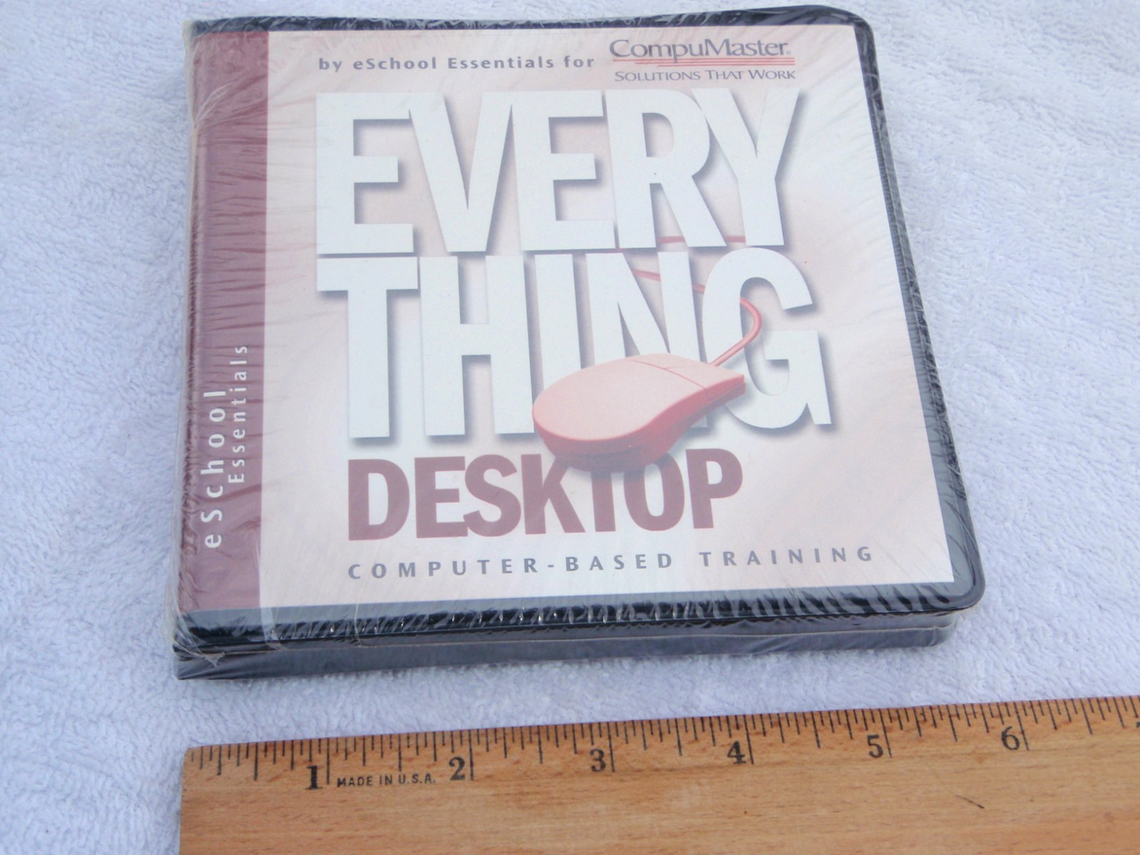 BRAND NEW-EVERYTHING DESKTOP-COMPUTER BASED TRAINING-COMPUMASTER-2 CD-ROMS(RARE)