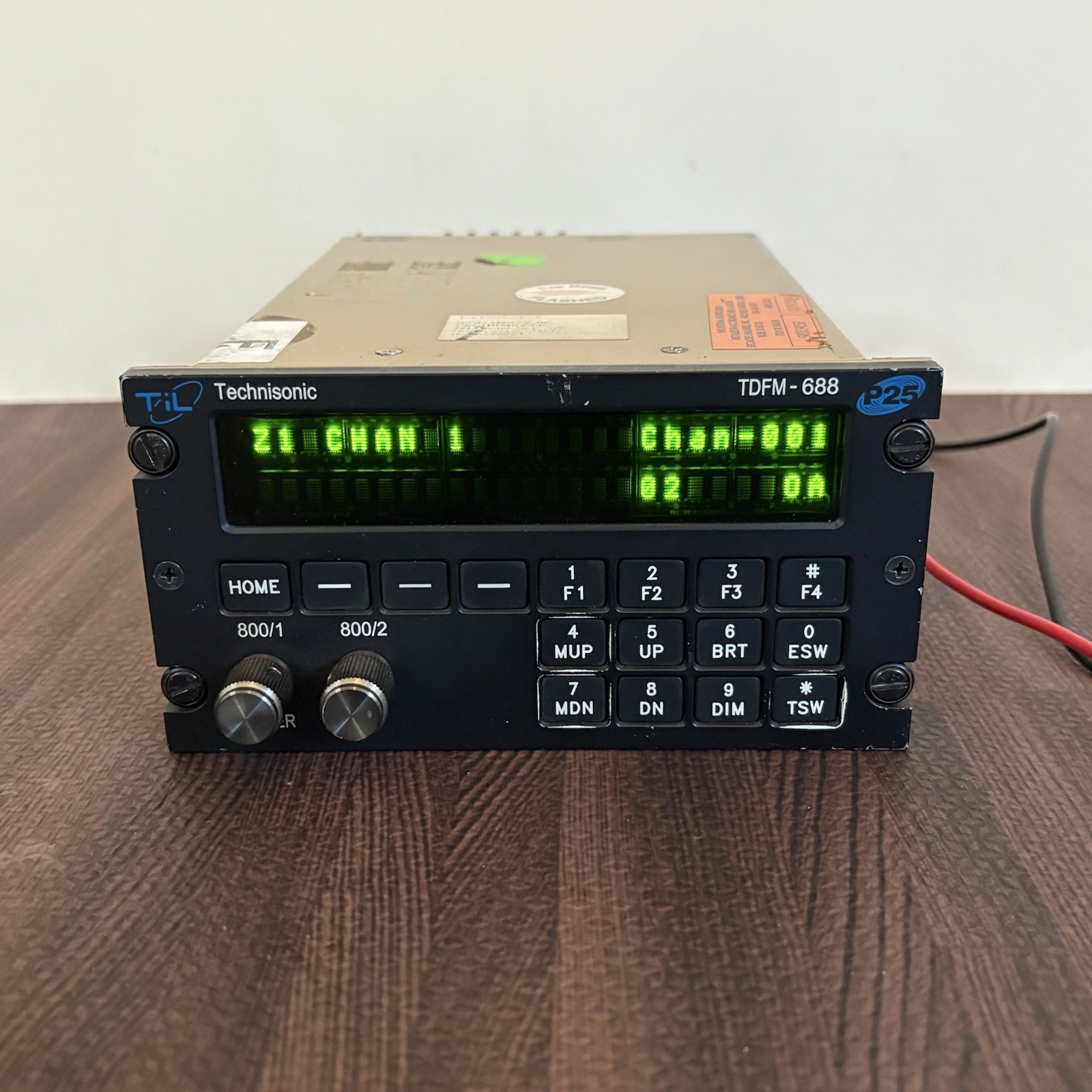 Technisonic Industries TDFM600/6000 011210-3-688/P302/28 (Removed Working)
