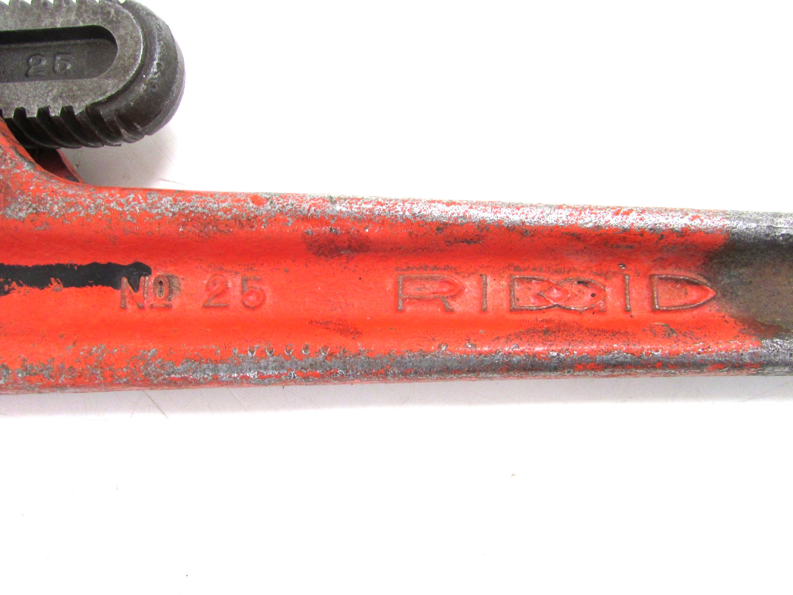 RIDGID TOOLS No. 25 PIPE WRENCH, 1" TO 2" HEX NUT