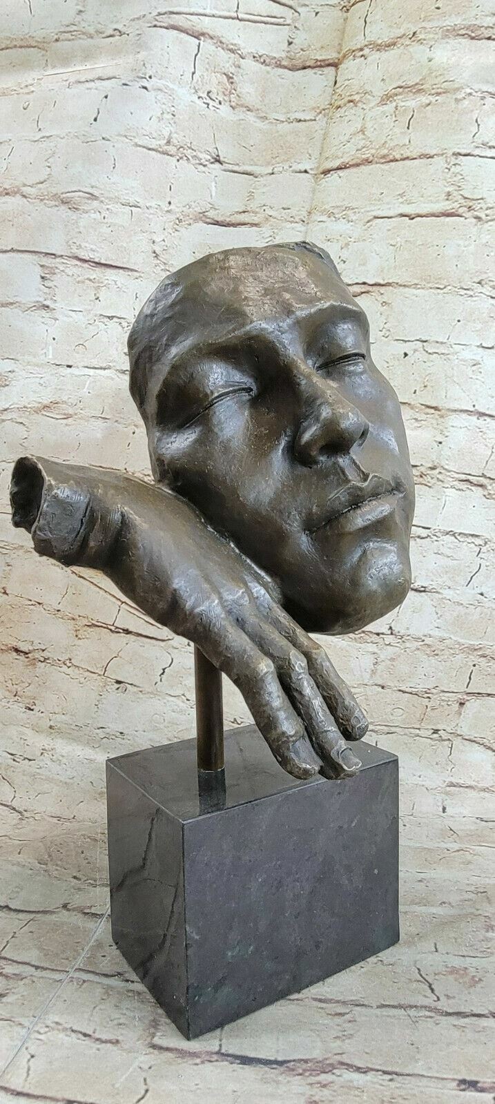 SALVADOR DALI HOMMAGE - BRONZE SCULPTURE - THE RELAXING- STILLNESS SALE