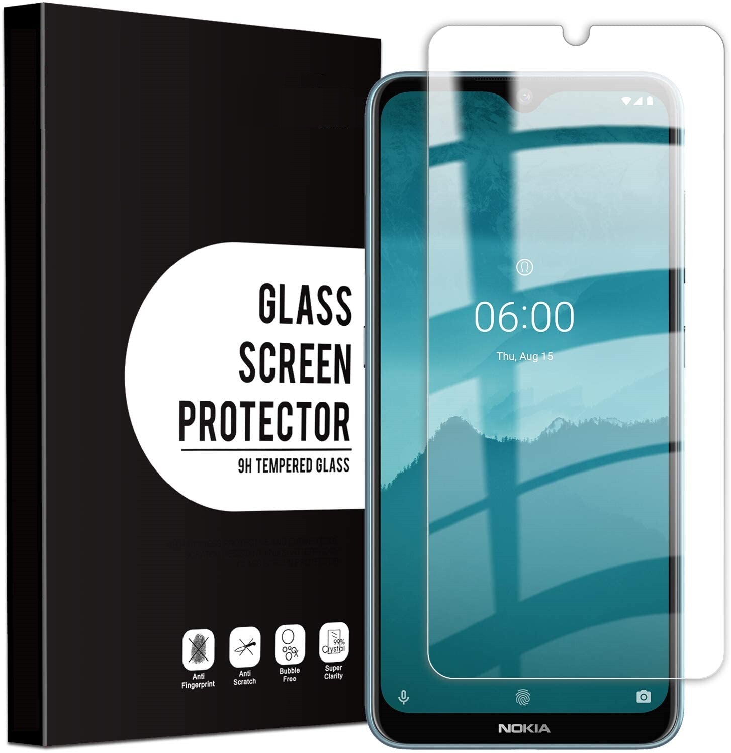 Nokia C3,2.4,Nokia 7.2,Nokia 8.3 5G Premium 9H Tempered Glass Screen Protector