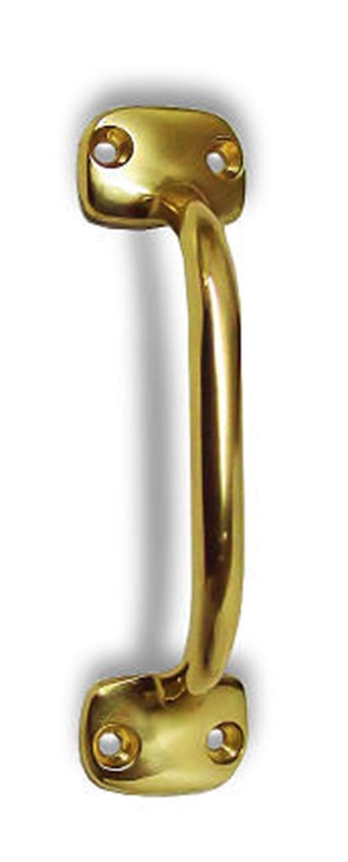 3-1/4" Center Front Mount Solid Brass Hoosier Pull