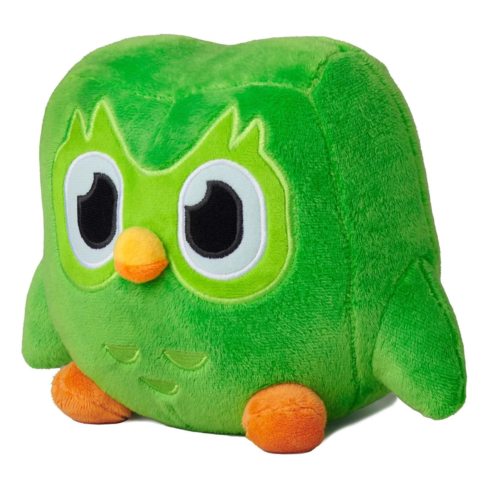 Lovely Doulingo Green Owl Plush Toy Plushie of Duo the Owl Cartoon Anime Doll