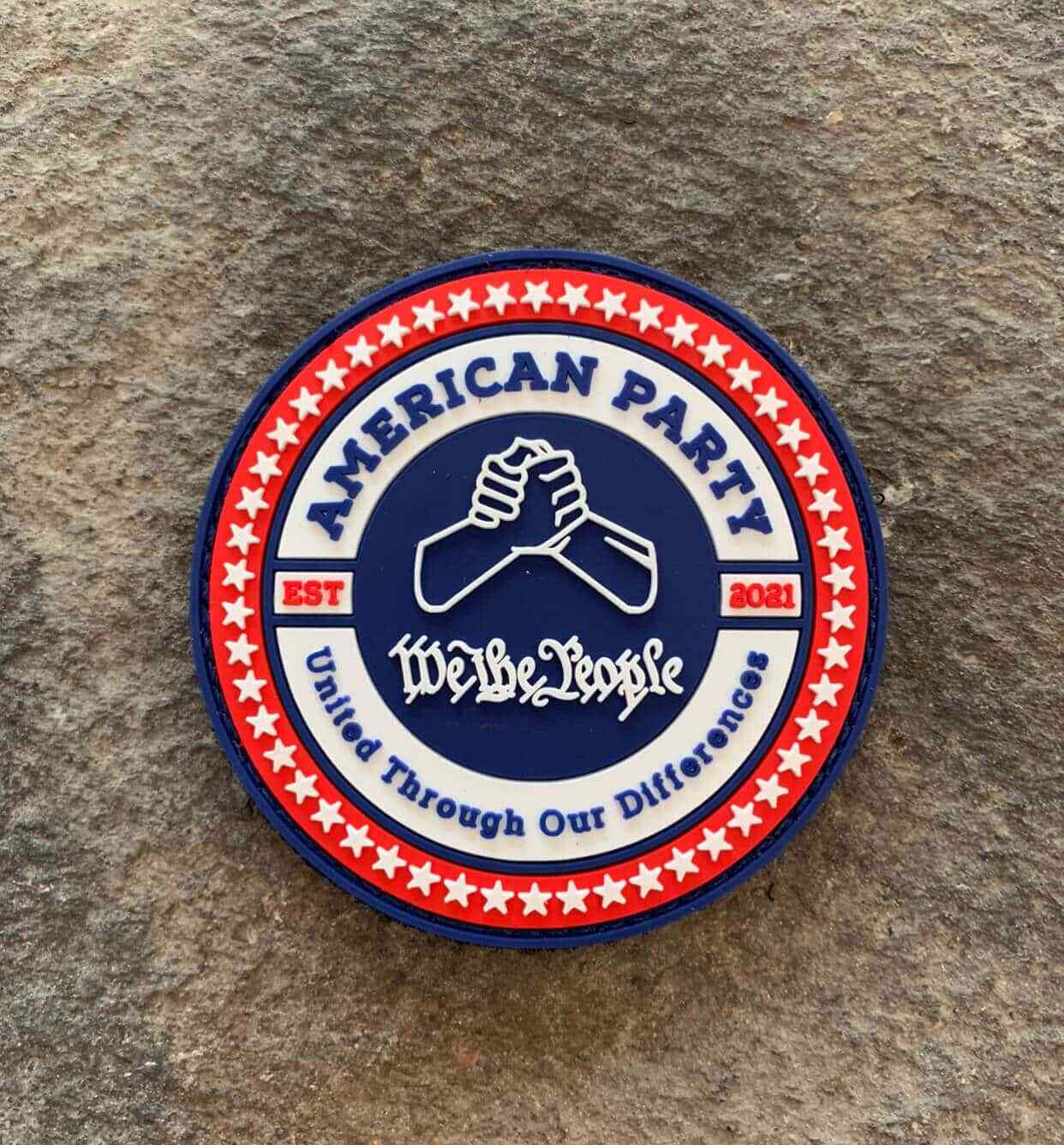 American Party PVC Morale Patch