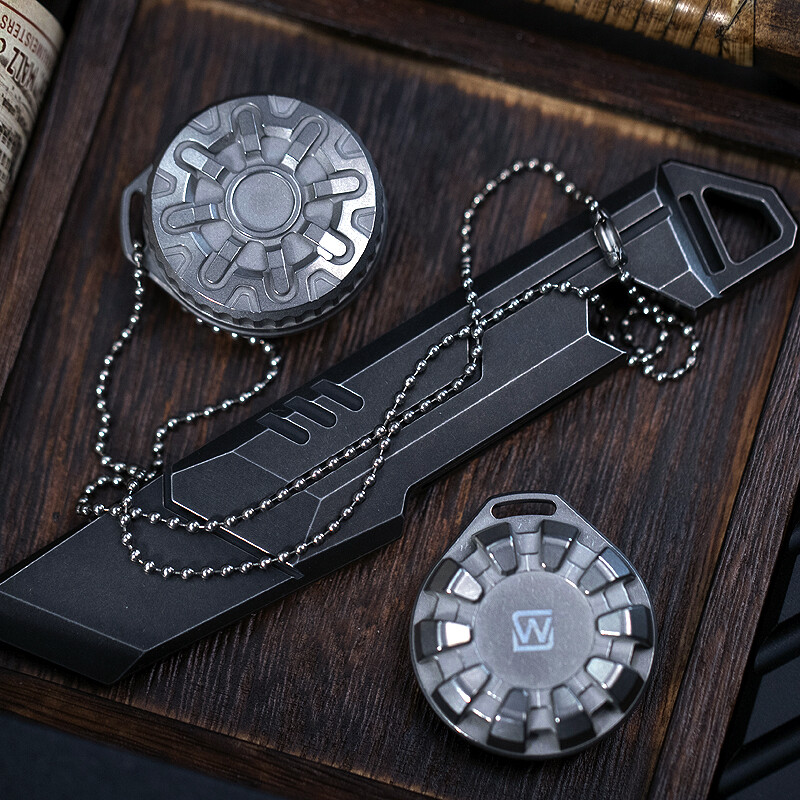 EDC Titanium Waterproof Pill Case Travel Pill Organizer Bottle Capsule Container