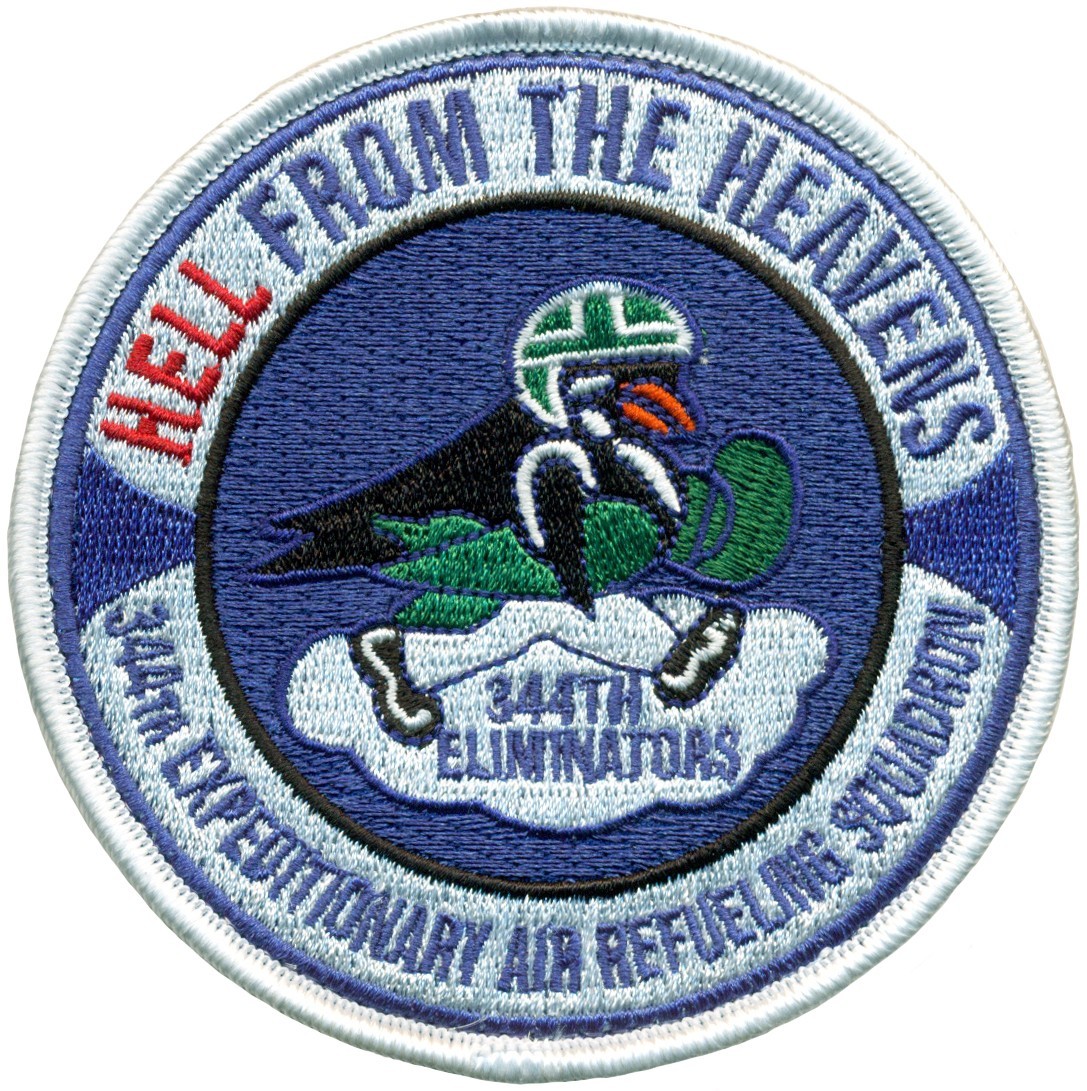 USAF 344th EXPEDITIONARY AIR REFUELING SQUADRON PATCH