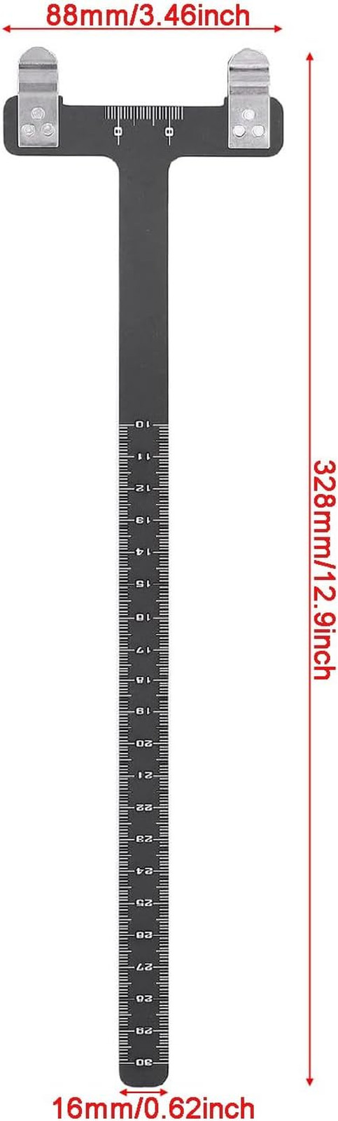Archery Bow String Nocking Points Set with T Square Ruler Nocking Buckle Pliers