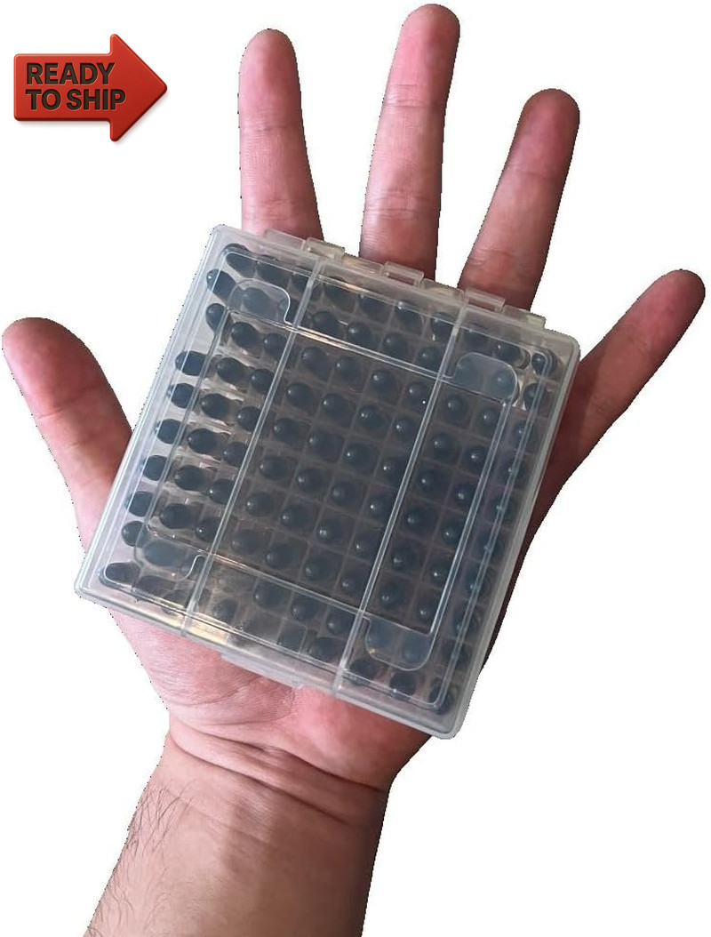 .22 LR .25 ACP Ammo Case 100 Round Box Storage