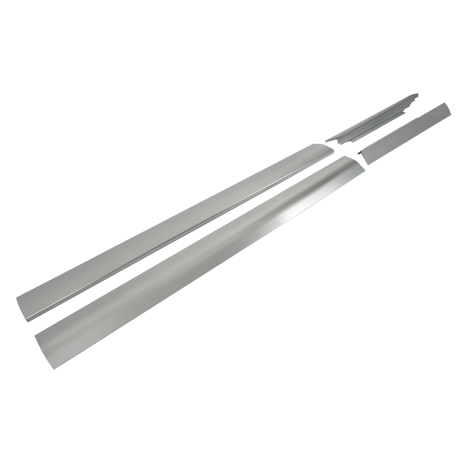 For 1996-14 Chevy Express GMC Savana Van Slip-On Rocker Panel Left & Right Side