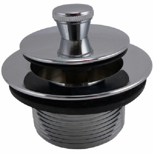 (5) Keeney K826-34PC Chrome Quick Roller Tub Drain Stoppers