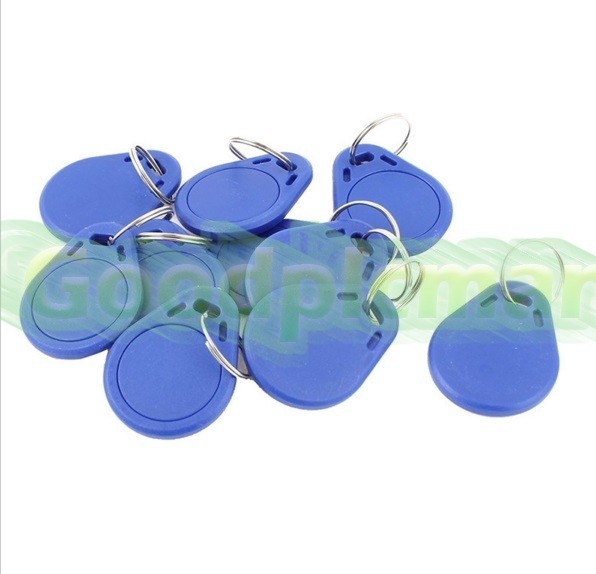 10PCS RFID IC Key Tags Keyfobs Token NFC TAG Keychain 13.56MHz Arduino