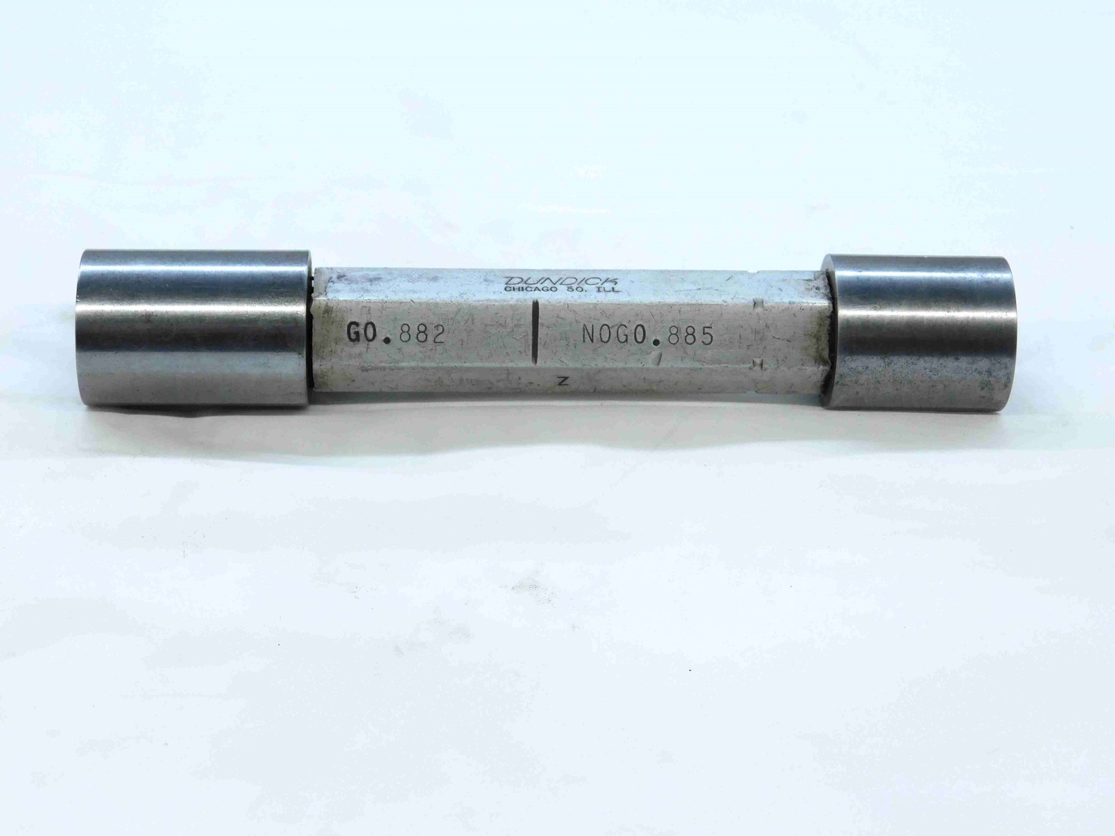 .8820 & .8850 CL Z PIN PLUG GAGE GO NO GO .8750 +.0070 7/8 22.403 mm .882 .885