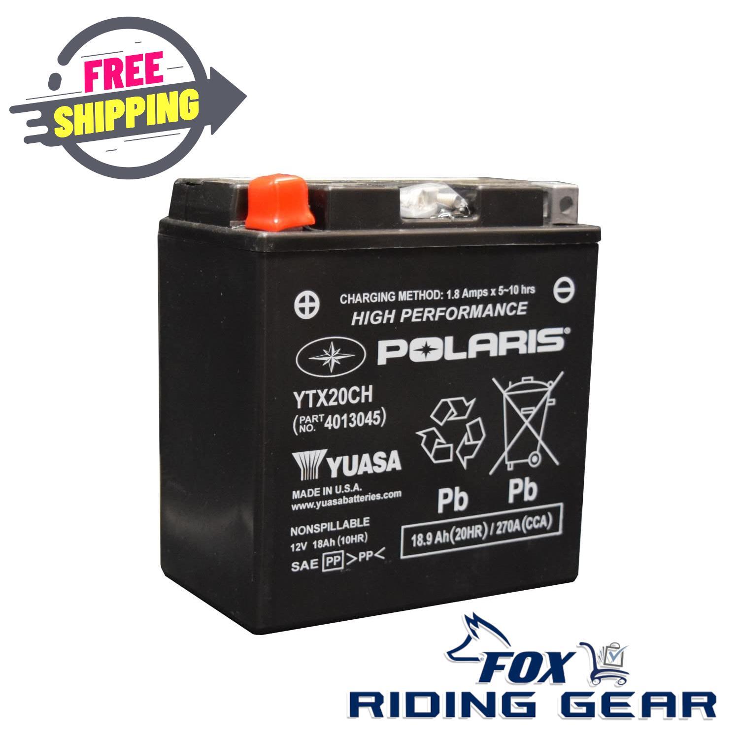 Polaris Snowmobile 12V 18Ah Sealed Rechargeable AGM Battery for Specific Rush,