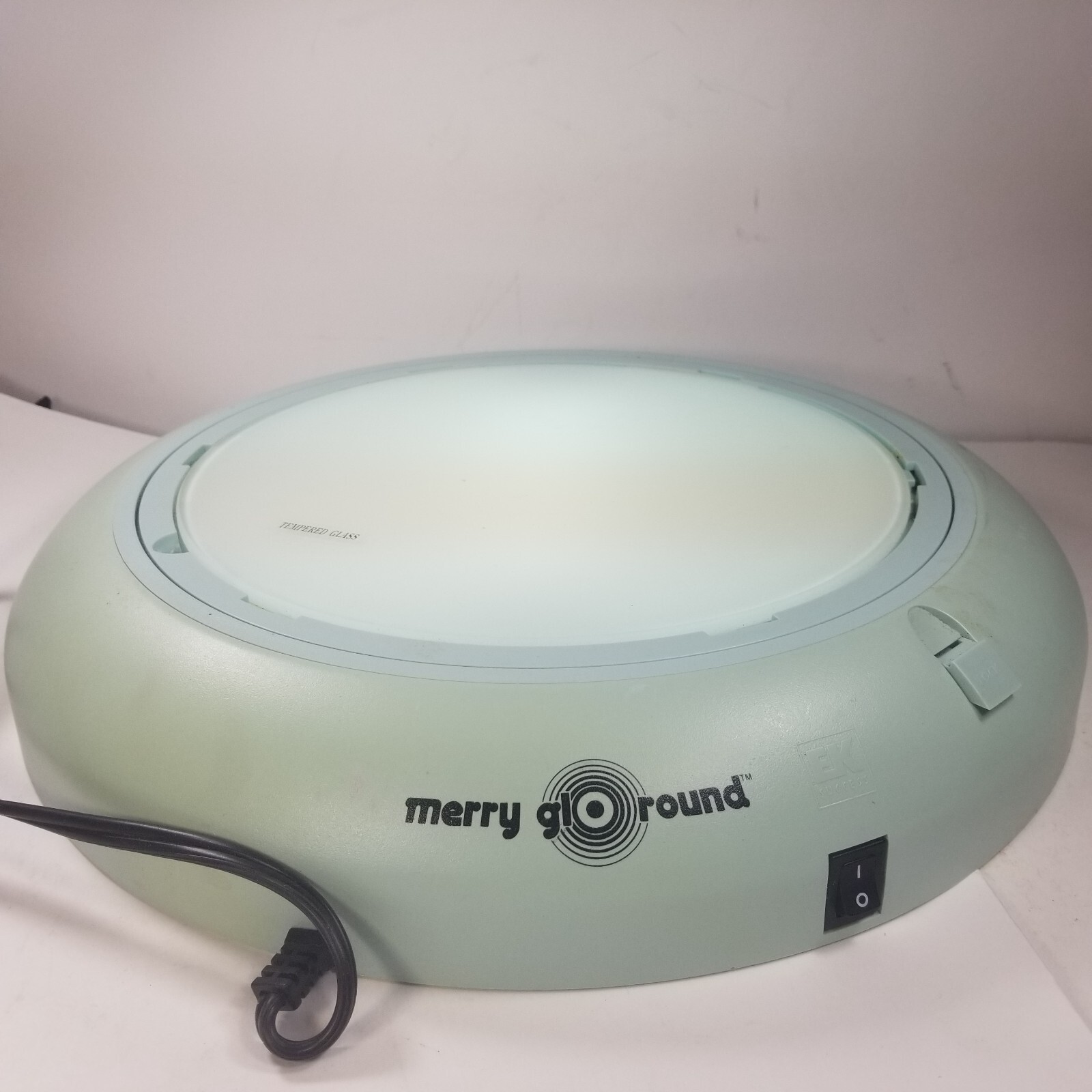 Merry Glo Round Round Turntable Portable Light Box Tempered Glass