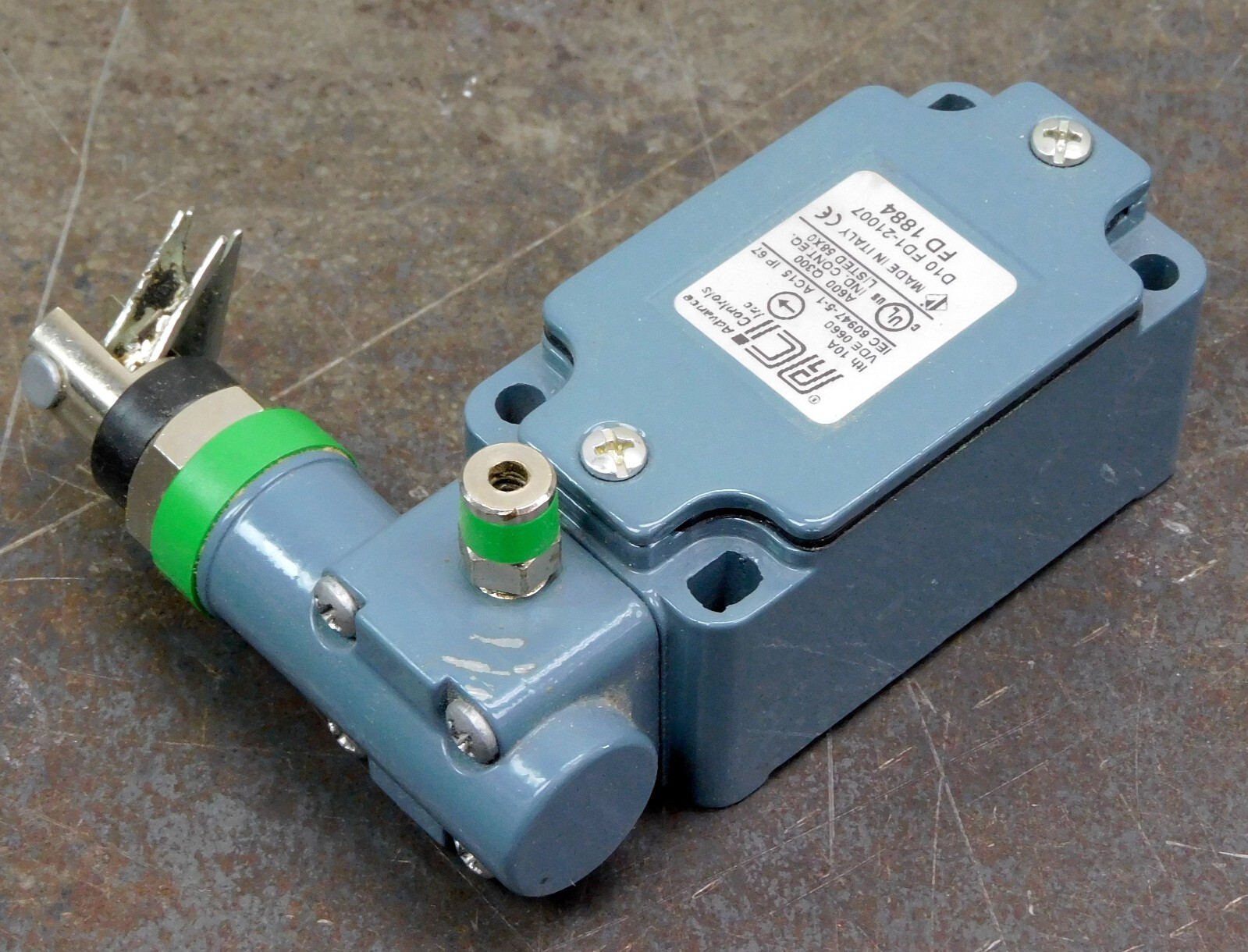 Advance Controls FD 1884 Select Safety Switch 10 A 600V AC