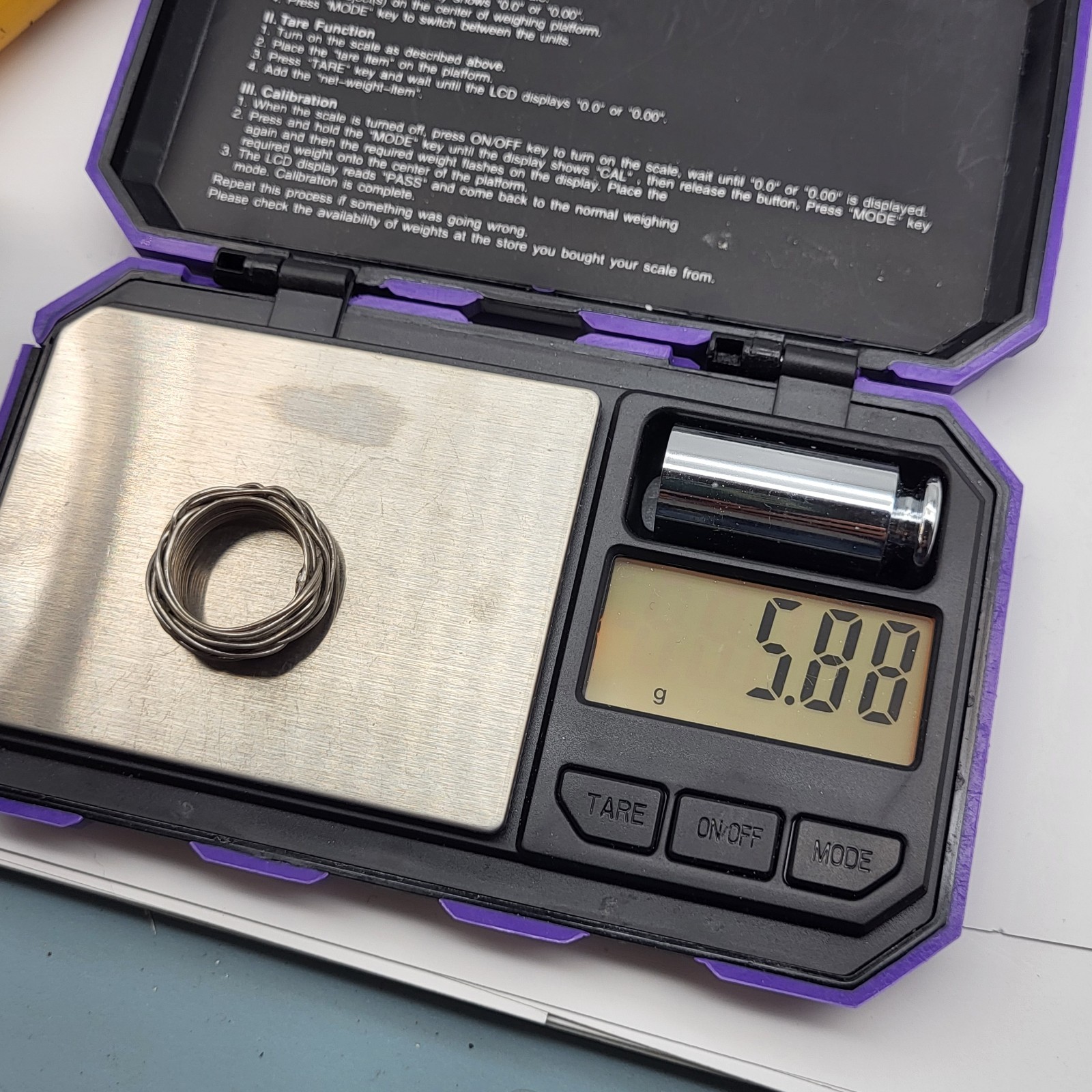 Artisan wire ring Solid 925 Sterling Silver Band Statement Ring Handmade Ring 6