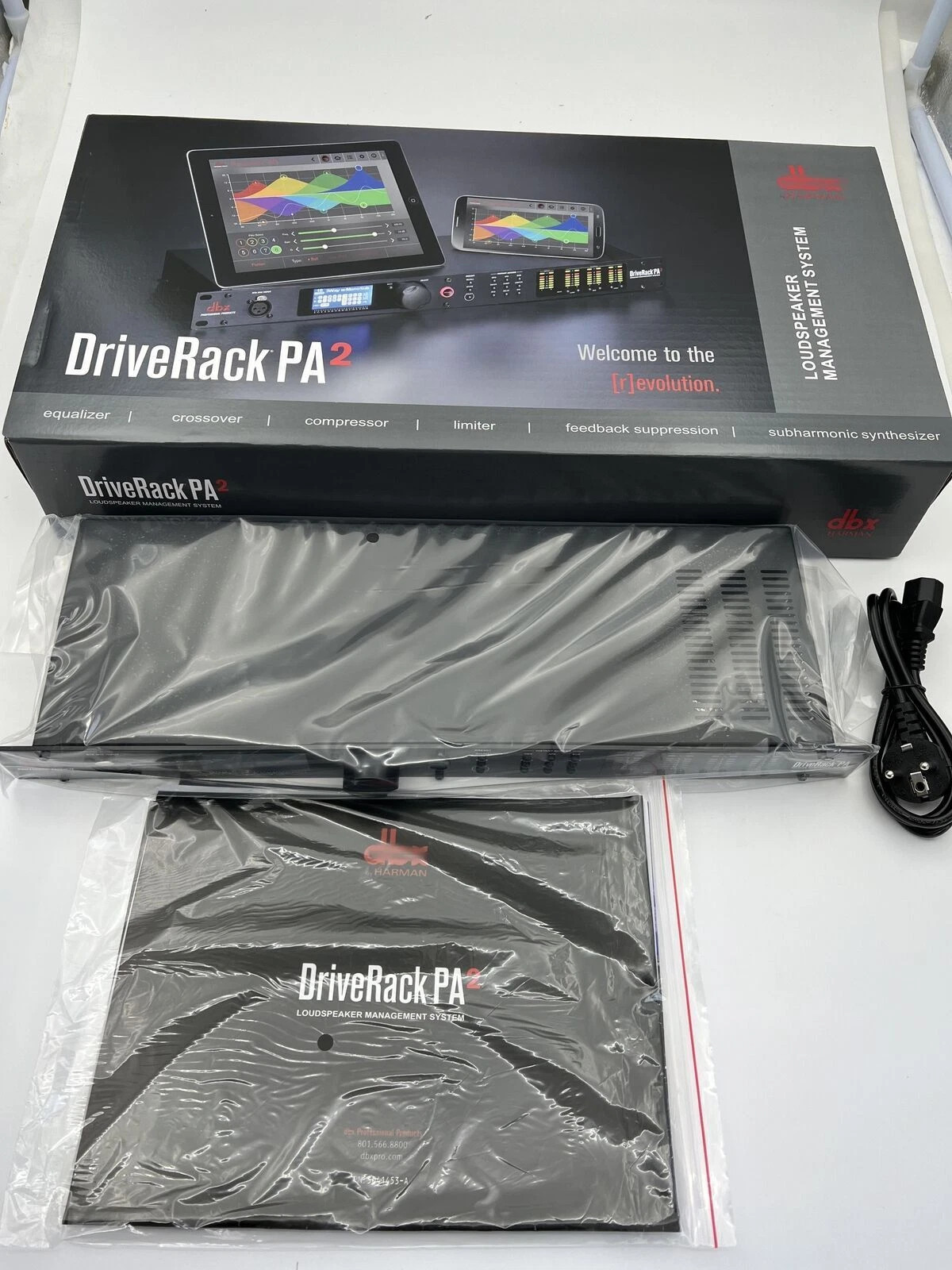 dbx DriveRack PA2 Complete Loudspeaker Management System-PA2 US Delivery Fast